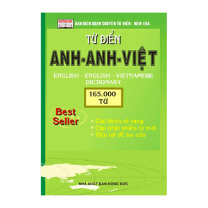 Từ Điển Anh - Anh - Việt (165.000 Mục Từ)