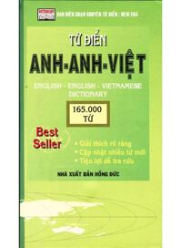 Từ Điển Anh-Anh-Việt 165.000 Từ - Tác giả Ban Biên Soạn Chuyên Từ Điển NEW ERA