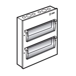 Tủ điện kim loại chứa 13 MCB Sino EM13PL