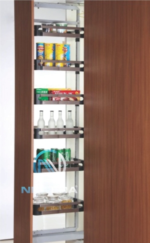 Tủ đồ khô NewEra 6 tầng với 6 rổ inox hộp 304