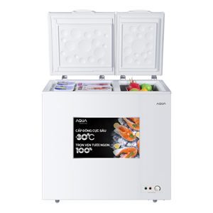 Tủ đông Aqua 2 ngăn 211 lít AQF-C3102SN