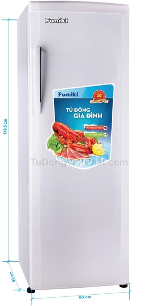 Tủ đông Funiki - Hòa Phát 6 ngăn 280 lít HSC 280S