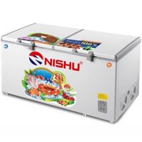 Tủ đông Nishu Inverter 2 ngăn 400 lít NTD-488H-New