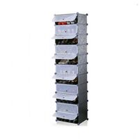 Tủ giày đa năng 11 ngăn Tupper Cabinet TC-11B-W1