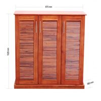 Tủ giày Lam Sơn 90A.TG - KT 90 x 38 x 100 cm, màu đồng đỏ