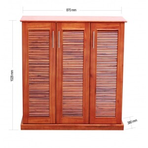 Tủ giày Lam Sơn 90A.TG - KT 90 x 38 x 100 cm, màu đồng đỏ