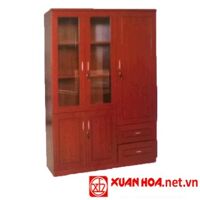 Tủ gỗ tài liệu 1 tầng Xuân Hòa TGD-02-00 PU