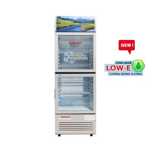 Tủ mát Sanaky Inverter 2 cánh 200 lít VH-218W3L