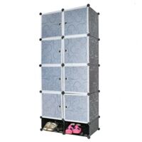 Tủ nhựa đa năng 10 ngăn Tupper Cabinet TC-10B-W2