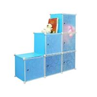 Tủ nhựa đa năng 6 ngăn Tupper Cabinet TC-6BL-W