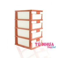 Tủ Nhựa Đại Đồng Tiến Loại 4 Ngăn T20401 - 4