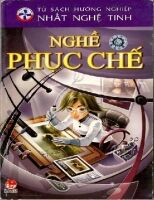 Tủ sách hướng nghiệp - Nghề phục chế