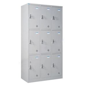 Tủ sắt locker 9 ngăn CAT983-3K