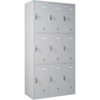 Tủ sắt locker Hòa Phát TU983-3K 91,5 x 45 x 183 cm