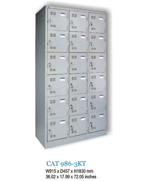 Tủ sắt  locker hòa phát TU986-3K