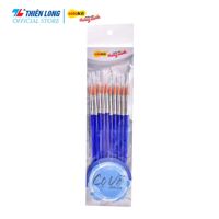 Túi 10 Cọ vẽ Tròn Thiên Long Colokit BRW-C02