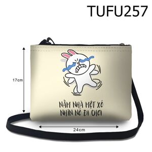 Túi đeo chéo Nằm nhà một xó nhìn nó đi chơi TUFU257