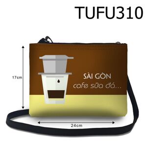 Túi đeo chéo Sài Gòn Cafe sữa đá TUFU310
