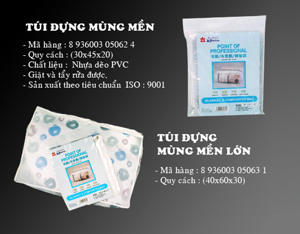 Túi đựng mùn mền Nghị Lực (mùng)