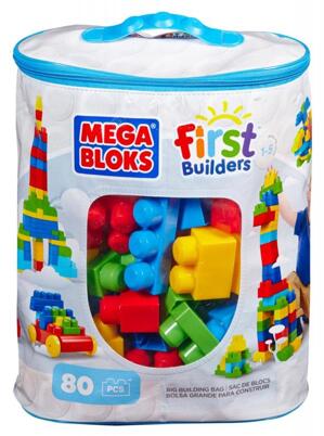 Túi gạch Mega Bloks First Buliders 80 miếng