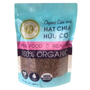 Túi hạt chia hữu cơ mỹ thương hiệu Real Food Store (1kg/túi)