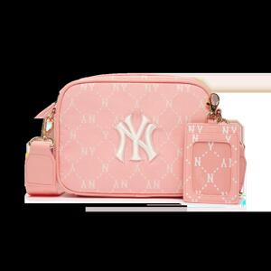 Túi MLB Diamond Monogram Camera Bag NY Yankees 3AHSM011N