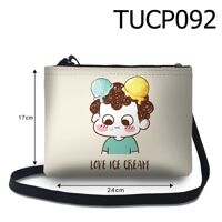 Túi nữ đeo chéo Cậu bé yêu kem TUCP092