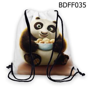 Túi rút Gấu Panda ăn bánh - BDFF035