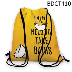 Túi rút gudetama cần đi tắm - BDCT410