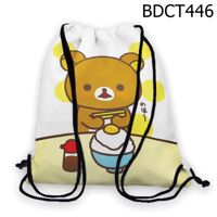 Túi rút Rilakkuma ăn cơm trứng - BDCT446