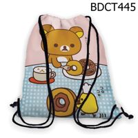 Túi rút Rilakkuma ăn donut - BDCT445