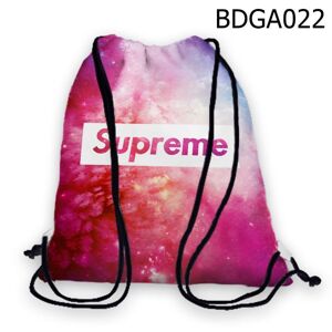 Túi rút Supreme nền galaxy hồng trắng - BDGA022