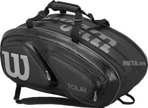 Túi tennis Wilson TOUR V 15 PACK BK WRZ844615