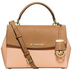 Túi xách nữ Michael Kors Ava Small Nude Peanut Gold