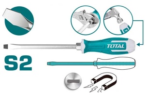 Tuốc nơ vít đóng dẹp Total THGS61506