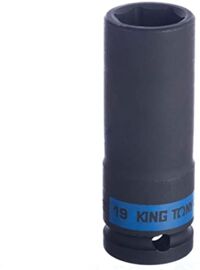 Tuýp 1/2" đen dài 19mm Kingtony 443519M