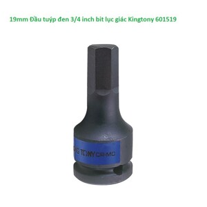 Tuýp đen lục giác 19mm Kingtony 601519 loại 3/4