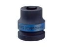 Tuýp vuông Kingtony 851422M loại 1 inch 4 cạnh đen 22mm