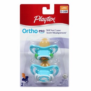 Ty ngậm Playtex cao su từ 0-24 tháng ( 2 chiếc )