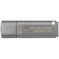 USB Kingston DataTraveler Locker+ G3 64GB