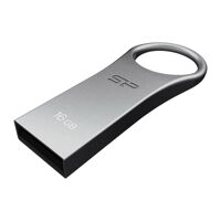 USB lưu trữ dữ liệu silicon F80 16GB USB 2.0 COB Silver