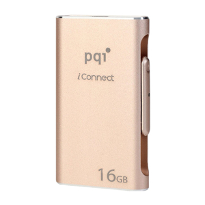 USB OTG mở rộng bộ nhớ PQI iConnect 16GB cho iPhone/iPad/iPod Vàng