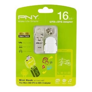 USB PNY MINI HOOK (OTG Adaptor) 16Gb