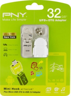 USB PNY MINI HOOK (OTG Adaptor) 32Gb