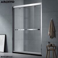 Vách kính tắm thẳng cửa lùa Archyo 145122 (1400*1900mm)