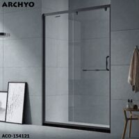 Vách kính tắm thẳng cửa lùa Archyo 154121 (đơn giá/ m²)