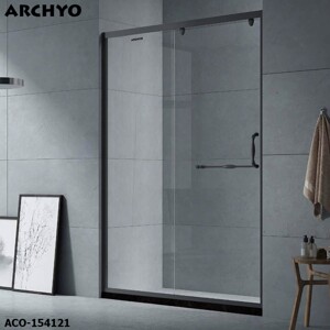 Vách kính tắm thẳng cửa lùa Archyo 154121 (đơn giá/ m²)