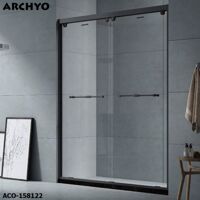 Vách tắm kính thẳng cửa lùa Archyo 158122 (1400*1900mm)