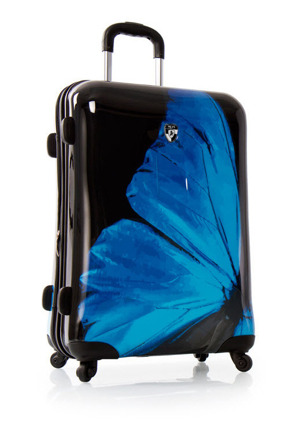 Vali Fashion Spinner - Blue Morpho 30" - FSB30