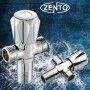 Van khóa, giảm áp lực nước 2 đầu ra Zento ZT986
